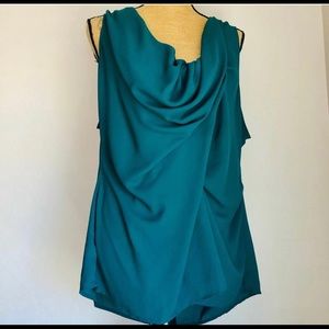 Lane Bryant drape front sleeveless top